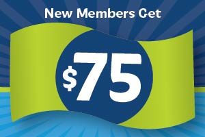 New Members Get $75