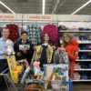 Middle street staff shopping for holiday gifts