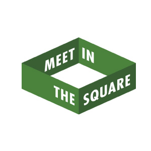 Friends of Congress Square Park Meet in the Square logo