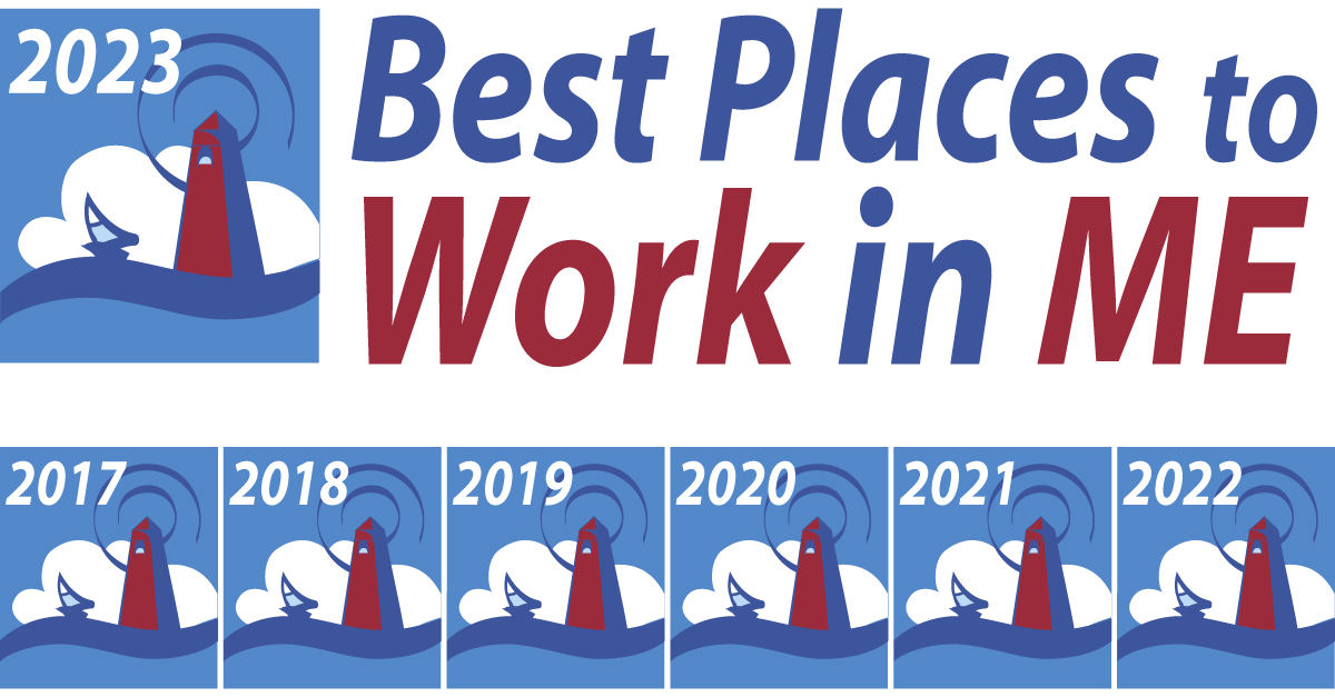 BPTW23 Seven Years cPort Credit Union Best Places To Work in Maine 2023
