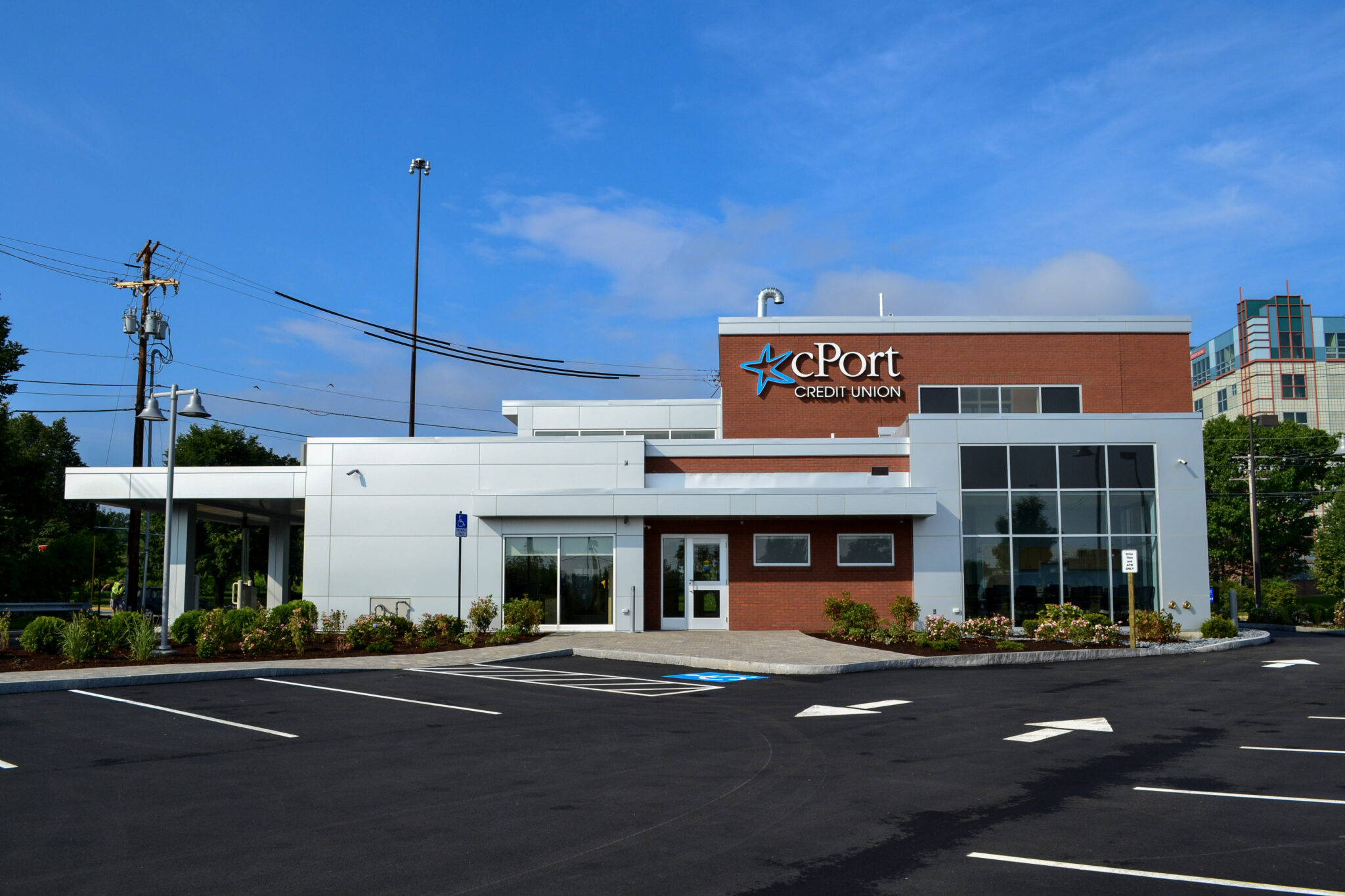 Photo of cPort Credit Union in Portland, Maine. This is our Forest Avenue branch.