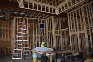 Construction inside cPort Lewiston